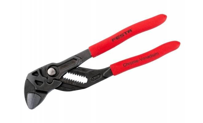 Kliešte 180mm s rovnými čeľusťami 0-40mm SIKO FESTA CrV