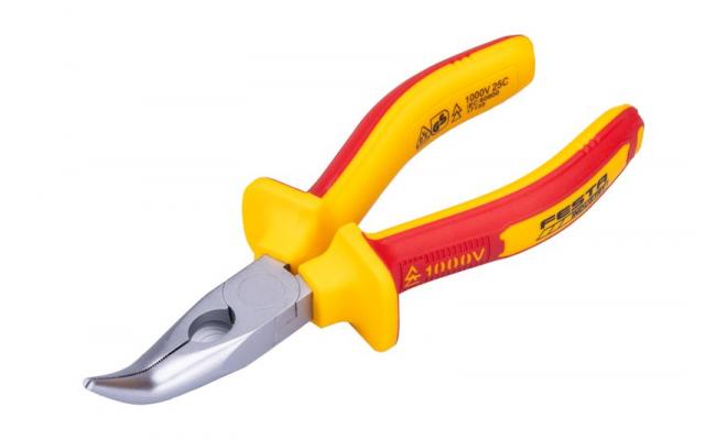 Kliešte VDE rádiové zahnuté 160mm FESTA