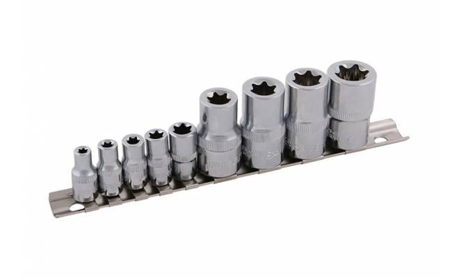 Sada hlavíc 9ks (E5-E18,vnitř.imbus)