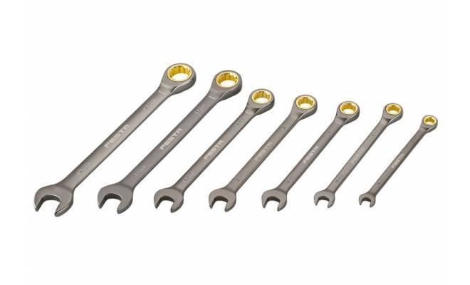 Sada očkoplochých račňových kľúčov 7ks, 72zubov FESTA 