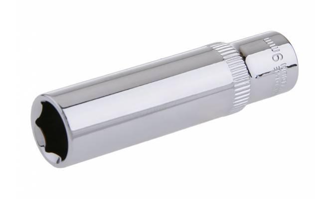 Hlavica predĺžená 1/4" CrVa 9mm 