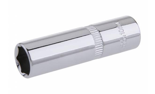 Hlavica predĺžená 1/4" CrVa 10mm 
