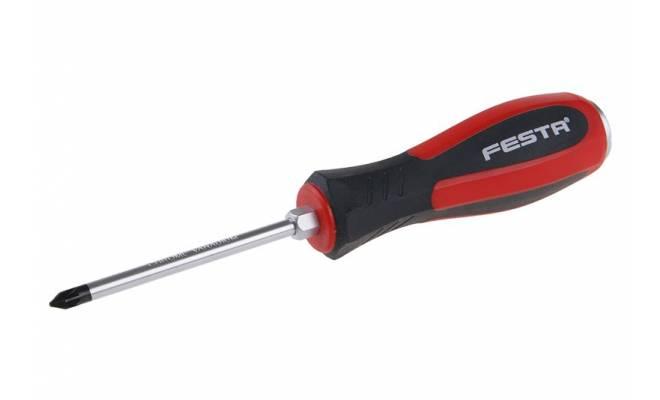 Skrutkovač s úderným koncom, 6-hranný  PZ1x80mm 