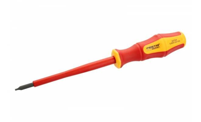 Elektro skrutkovač S4x100mm,VDE 1000V