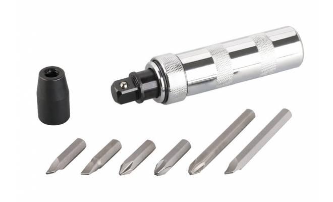 Sada úderový skrutkovač + 4bity