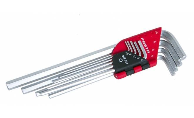 Sada imbusov 1.5-10mm 9ks CrVa long FESTA