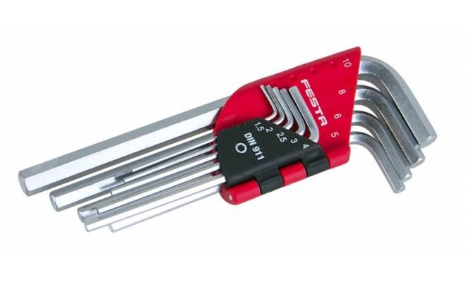 Sada profi imbus 1.5-10mm 9ks CrVa FESTA