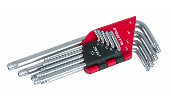 Sada profi torx T10-T50 9ks CrVa FESTA