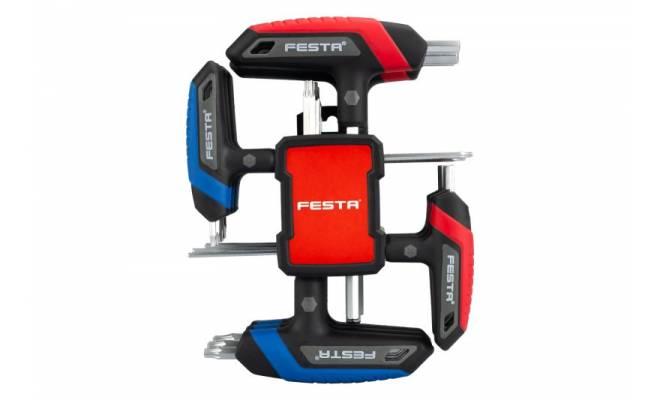 Sada kľúčov T inbus / torx FESTA CrV 14ks