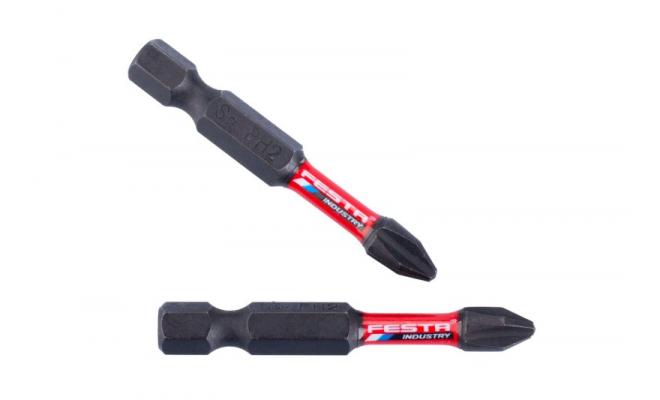 Bit torzný PH2 50mm S2 1/4" 2ks FESTA INDUSTRY