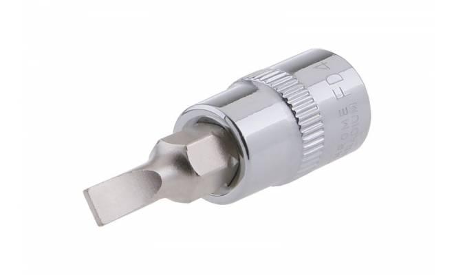 Skrutkovací nadstavec 1/4" plochý 4 