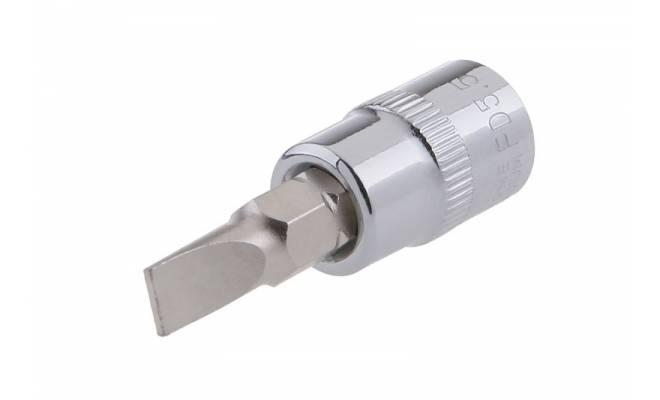 Skrutkovací nadstavec 1/4" plochý 5.5 