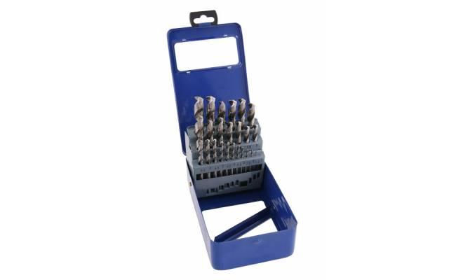 Sada vybrusovaných vrtákov do kovu 1.0-13mm 25ks 