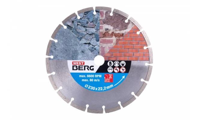 Diamantový kotúč DIAMANT 230x22.2x3mm segmentový