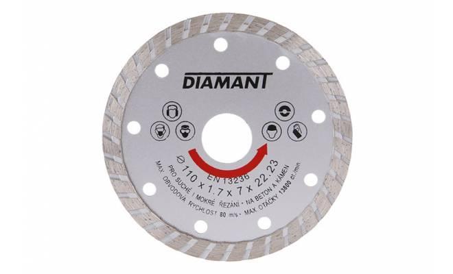 Diamantový kotúč DIAMANT 110x22.2x2.5mm TURBO 