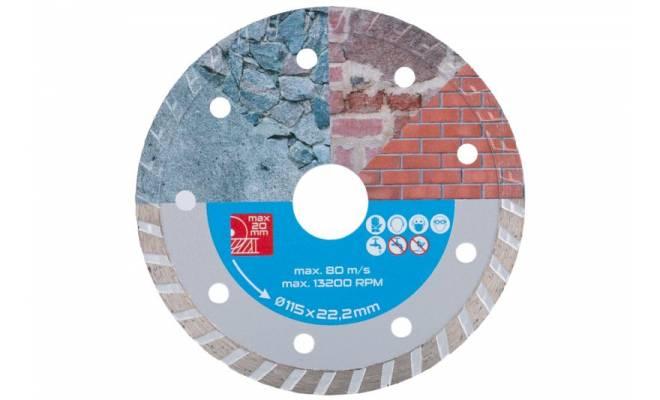 Diamantový kotúč DIAMANT 115x22.2x2.5mm TURBO 