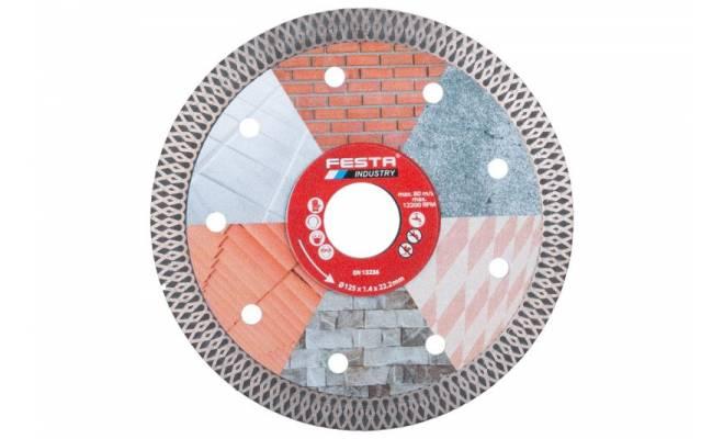 Diamantový kotúč FESTA INDUSTRY 125 x 22,2mm