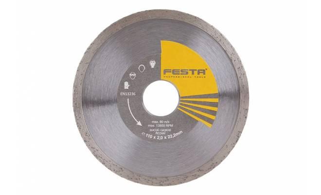 Diamantový kotúč FESTA plný 110 
