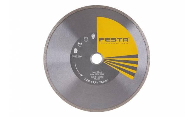 Diamantový kotúč FESTA plný 230 