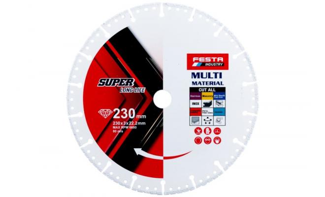 Kotúč diamantový 230x22,2mm univerzálny FESTA