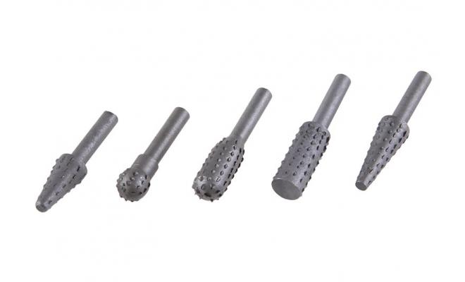 Rotačné rašple sada 5 ks 