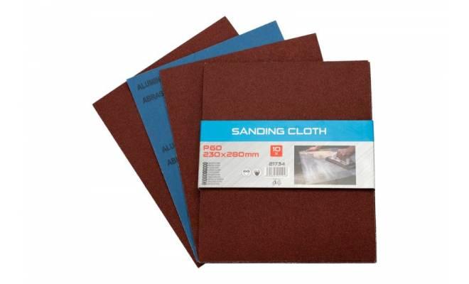 Brúsne plátno 230x280mm, P60, 10ks 