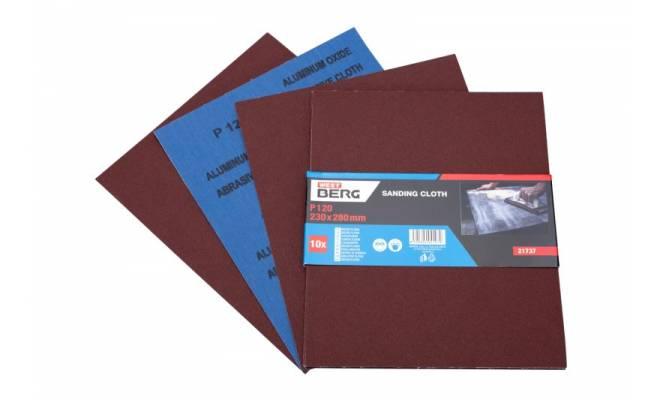 Brúsne plátno 230x280mm, P120, 10ks 