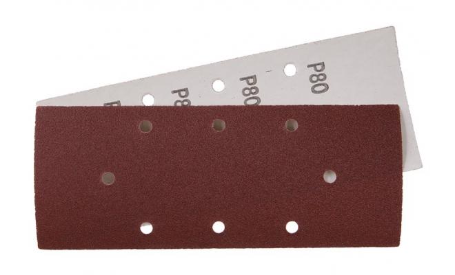 Brúsny papier 93x230mm, P60, 8 otvorov, 5ks !OBJ! 
