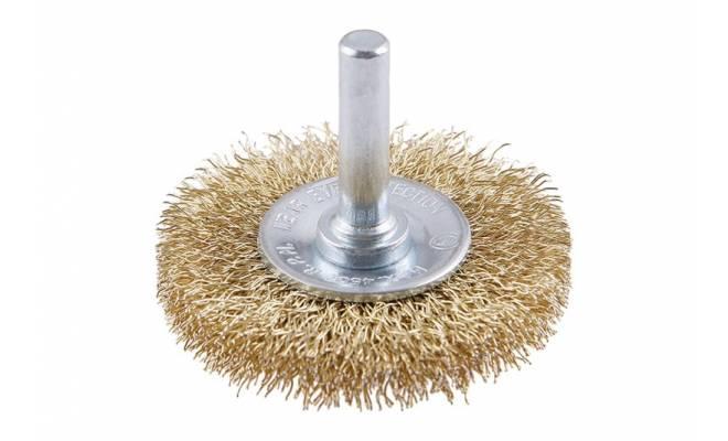 Rotačná kefa okružná, vlnitá, Ø50 mm so stopkou FESTA