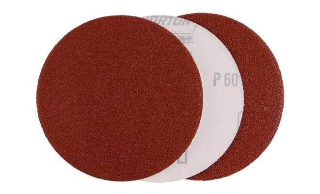 Brúsny papier so suchým zipsom 125mm, P60, 3ks 