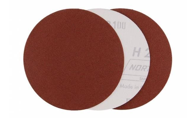 Brúsny papier so suchým zipsom 125mm, P100, 3ks 