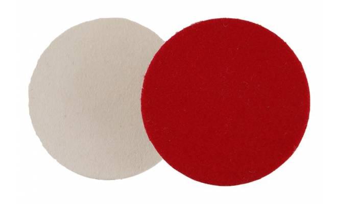 Leštiaci filc suchý zips 115mm