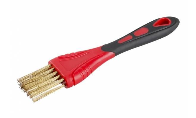 Štetec mosadzný oceľový 200mm 2 radový