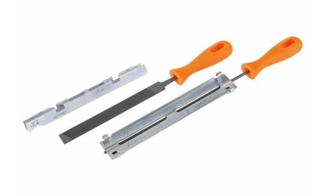 Prípravok na brúsenie reťazovej píly-sada 