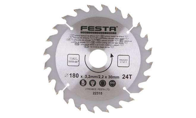 Pílový kotúč do dreva TCT 180mm / 3.2 / 30/24 