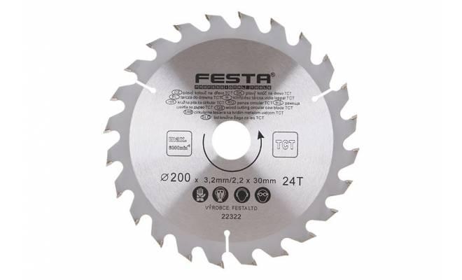 Pílový kotúč do dreva TCT 200mm / 3.2 / 30/24 