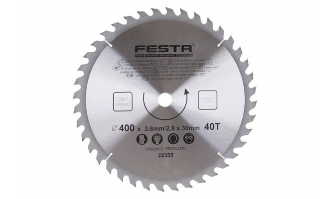 Pílový kotúč do dreva TCT 400mm / 3.8 / 30/40 
