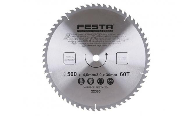 Pílový kotúč do dreva TCT 500mm / 4.0 / 30/60 