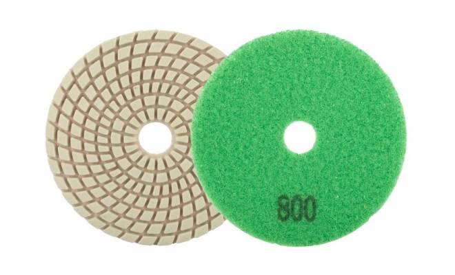 Kotúč leštiaci diamantový 100mm P800 so suchým zipsom