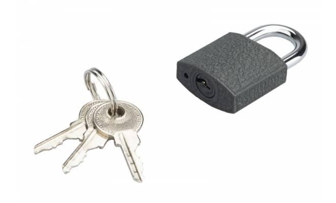 Visiaci zámok 25mm fe