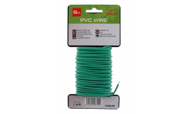 Viazací drôt 3mm x 8m pogumovaný