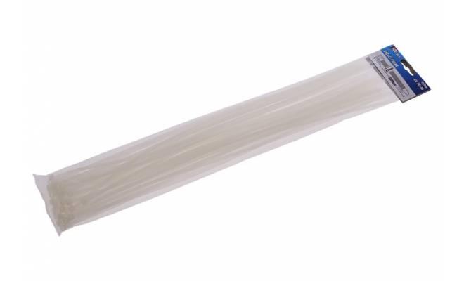 Sťahovacie pásky 500x4.8mm 50ks biela 