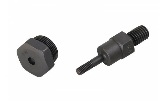 Hlavica do nitovacích kliešti pre matice M4 / čeľuste