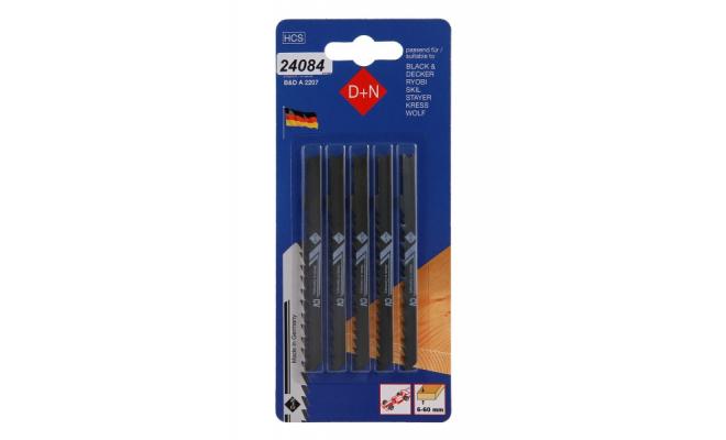 Pilový list do priamočiarej píly B & D 5ks 75 mm / 1,3 mm, 12340