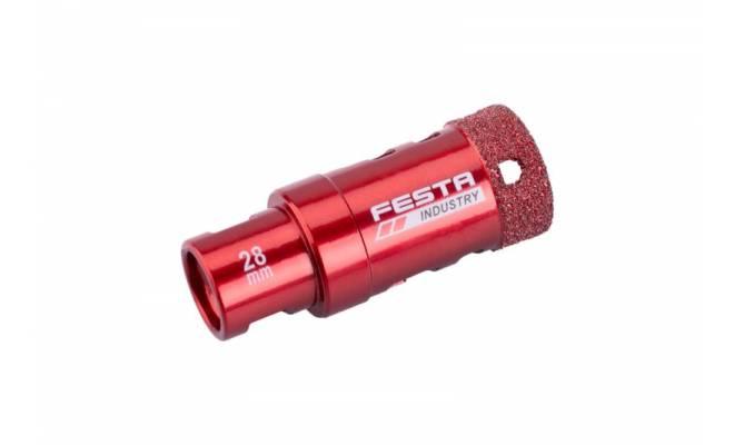 Diamantová vykružovacia korunka 28mm M14 INDUSTRY FESTA