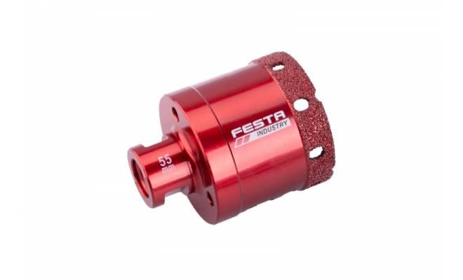 Diamantová vykružovacia korunka 55mm M14 INDUSTRY FESTA