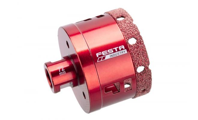 Diamantová vykružovacia korunka 72mm M14 INDUSTRY FESTA