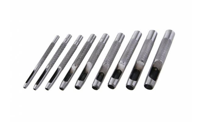 Dierovače 2.5-10mm, set 9ks