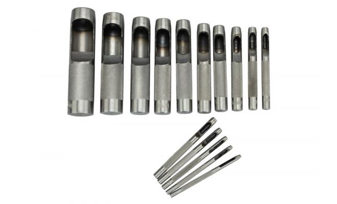 Dierovače 2-22mm, set 15ks