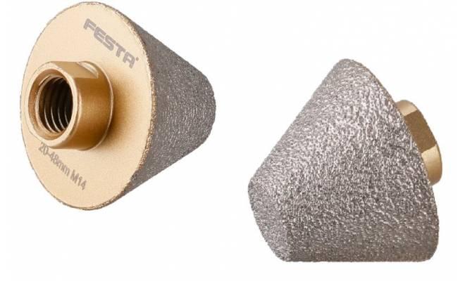 Korunka brúsna diamantová 20-48mm kužeľová M14 profi FESTA